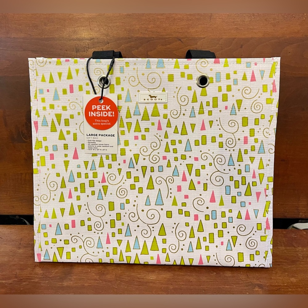 NWT Scout “Cindy Lou Blue” Large Package Gift Bag